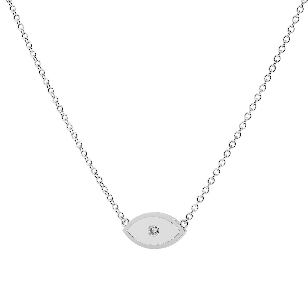 Evil Eye Purity Necklace