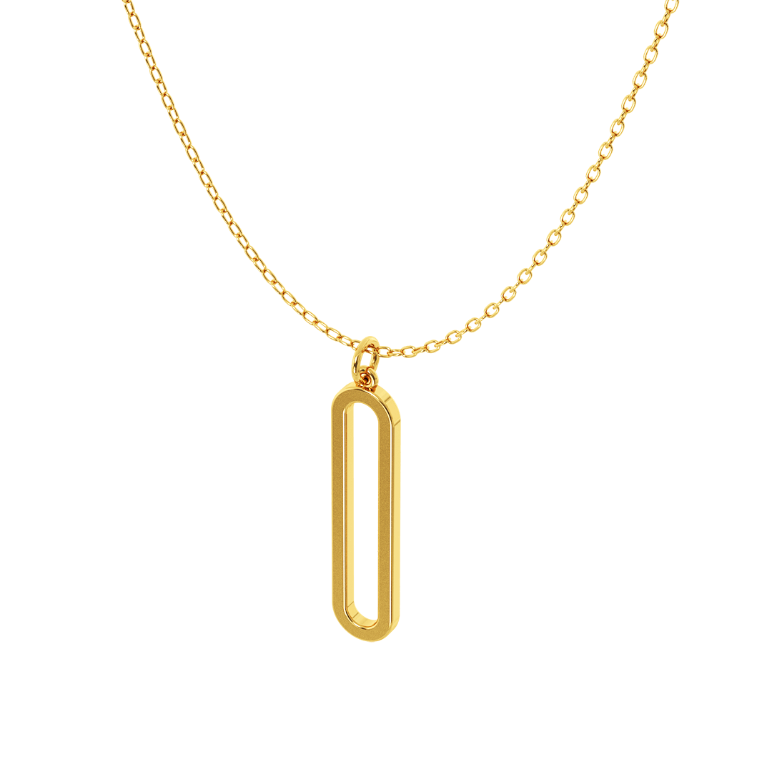 Parallel Plain Necklace - TOM OHANNI